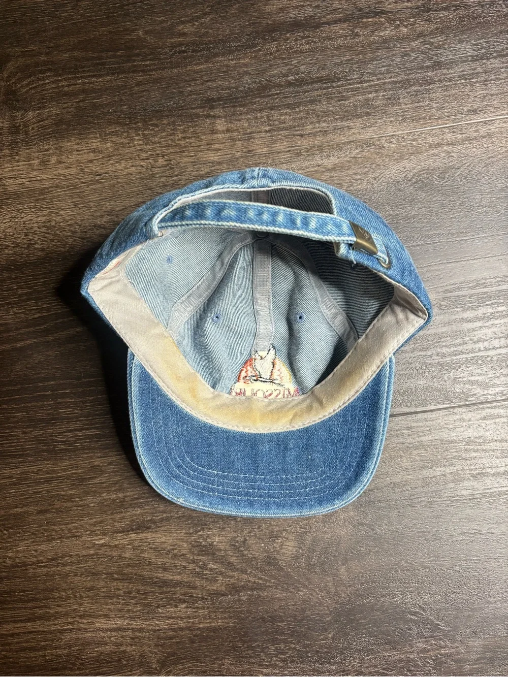 Vintage Missouri Outdoors Denim Strap Back Hunting Hat